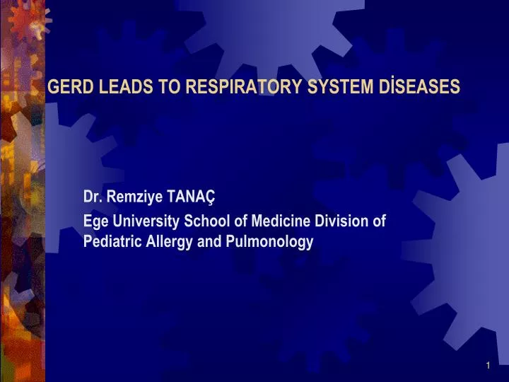 gerd leads to respiratory system d seases
