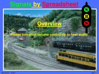 Signals by Spreadsheet