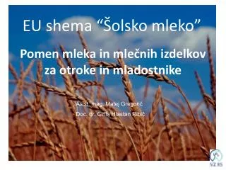 EU shema “Šolsko mleko”