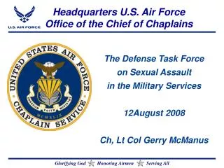 Headquarters U.S. Air Force Office of the Chief of Chaplains