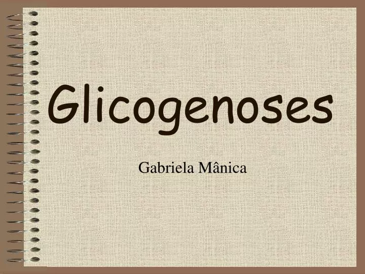 glicogenoses