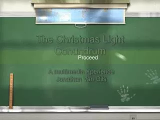 The Christmas Light Conundrum