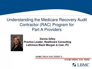 Understanding the Medicare Recovery Audit Contractor (RAC) Program for Part A Providers