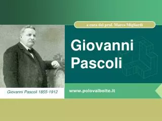 giovanni pascoli