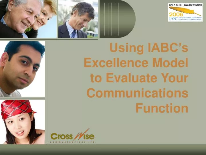 using iabc s excellence model to evaluate your communications function