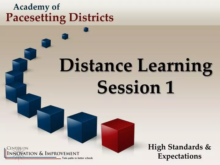 distance learning session 1