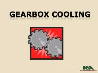 Gearbox cooling