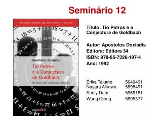 Seminário 12