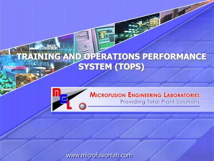 training and operations performance system tops