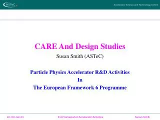 CARE And Design Studies