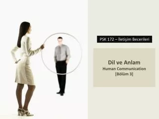 dil ve anlam human communication b l m 3
