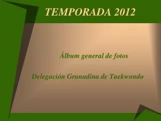 temporada 2012