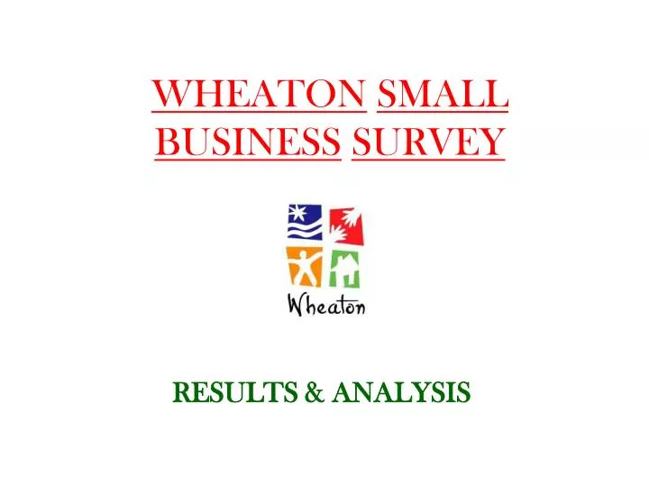 wheaton small business survey