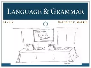 Language &amp; Grammar