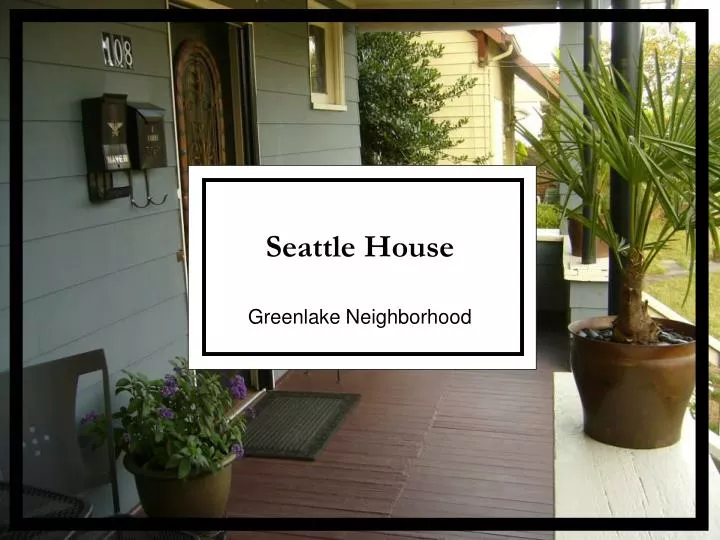 seattle house greenlake neighborhood
