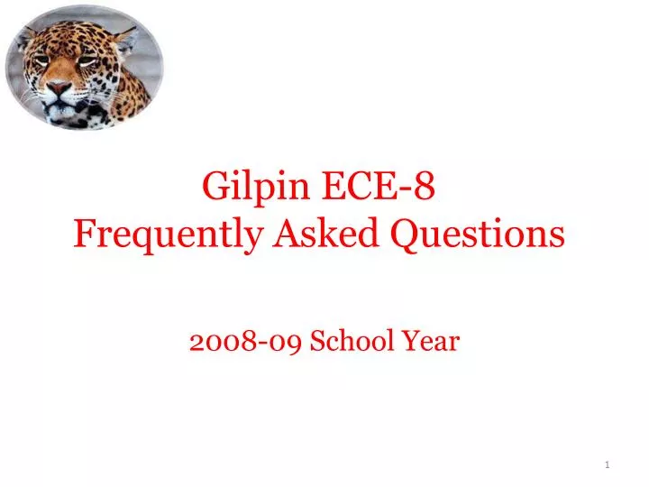 gilpin ece 8 frequently asked questions