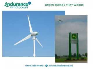 GREEN ENERGY THAT WORKS