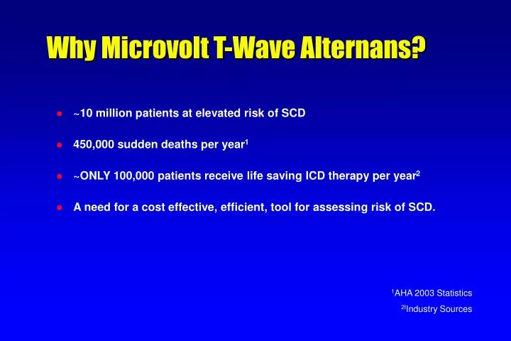 why microvolt t wave alternans