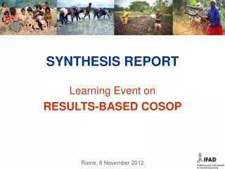 SYNTHESIS REPORT