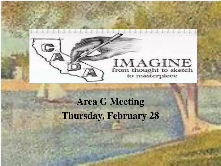 area g meeting thursday february 28