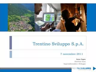 trentino sviluppo s p a