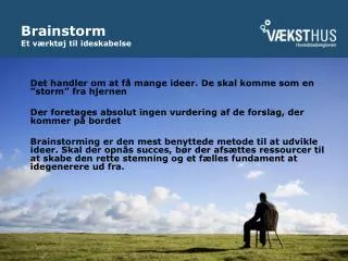 brainstorm et v rkt j til ideskabelse