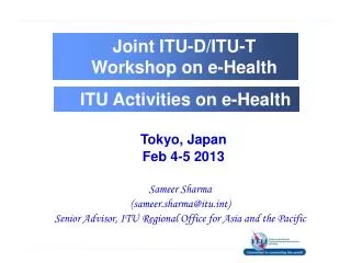 Tokyo, Japan Feb 4-5 2013