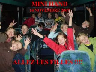 mini hand 14 novembre 2007