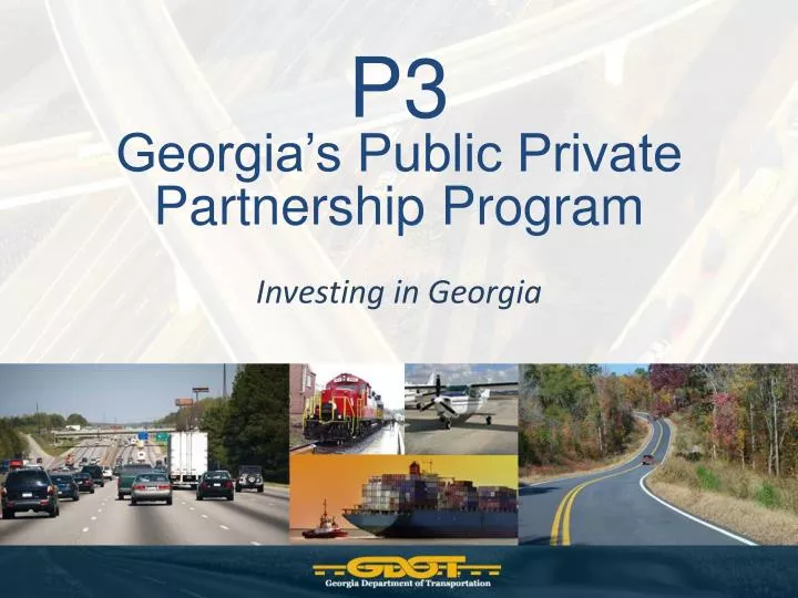 p3 georgia s public private partnership program