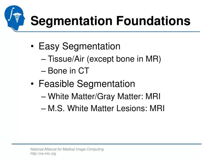 segmentation foundations