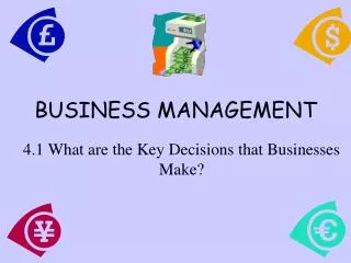 BUSINESS MANAGEMENT