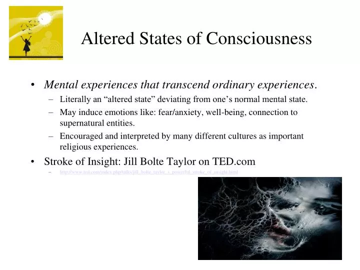altered states of consciousness