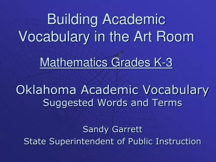 building academic vocabulary in the art room mathematics grades k 3