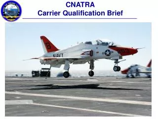 CNATRA Carrier Qualification Brief