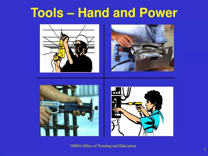 tools hand and power