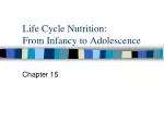 PPT - Nutrition From Infancy Through Adolescence PowerPoint ...