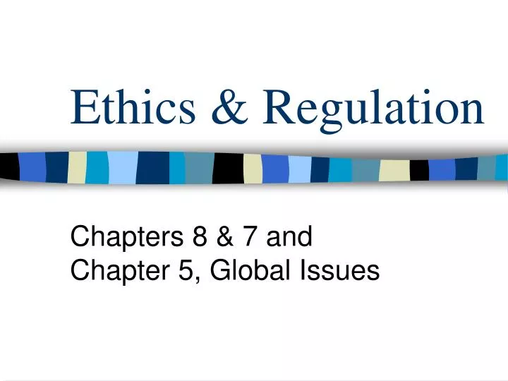 ethics regulation
