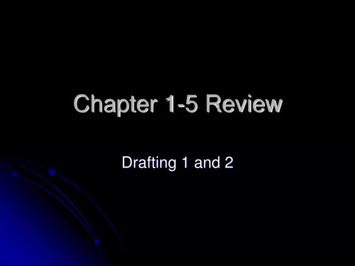 chapter 1 5 review