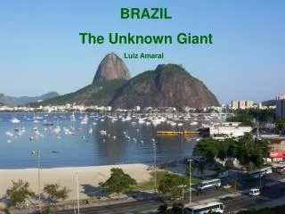 BRAZIL The Unknown Giant