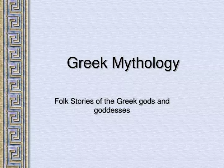 greek mythology