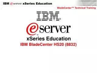 IBM BladeCenter HS20 (8832)