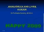 ANAESTHESIA AND LIVER DISEASE - slide 1
