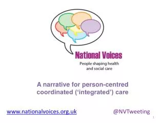 www.nationalvoices.org.uk @ NVTweeting