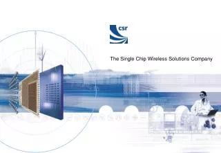 The Single Chip Wireless Solutions Company