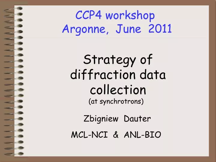 ccp4 workshop argonne june 2011