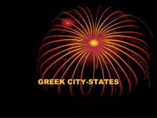 GREEK CITY-STATES