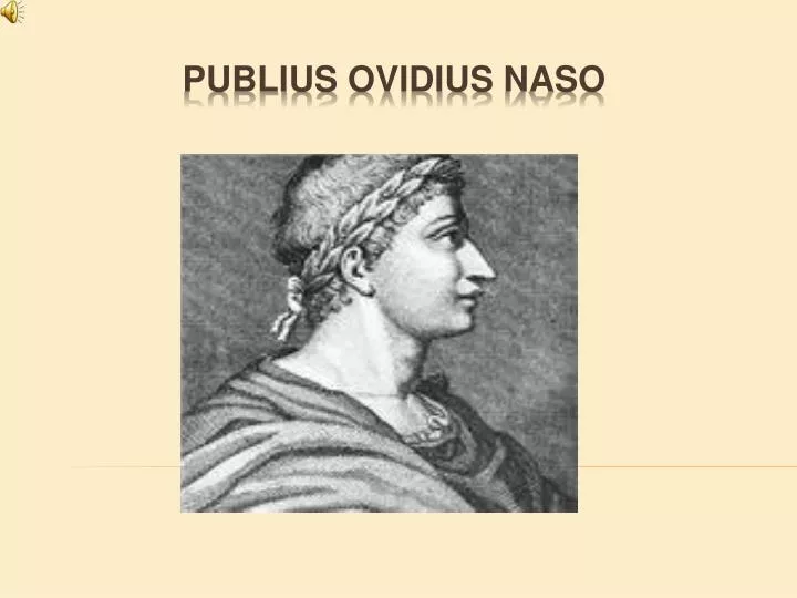 publius ovidius naso