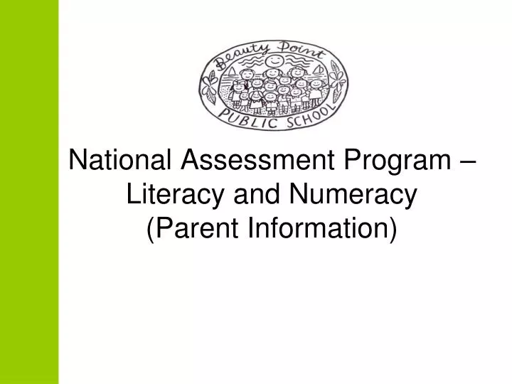 national assessment program literacy and numeracy parent information