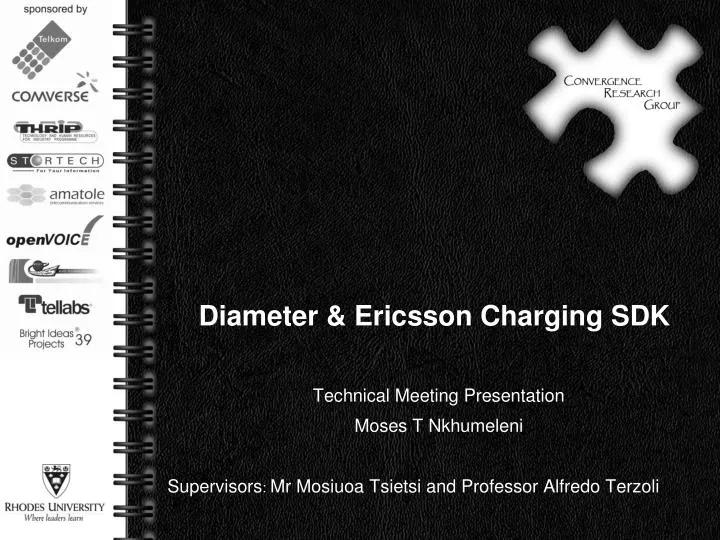 diameter ericsson charging sdk