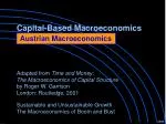 Capital-Based Macroeconomics - slide 1